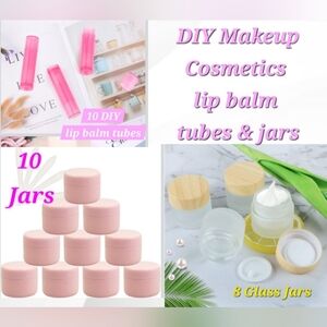 DIY Handmade Skincare Cosmetic Lip Balm Lip Scrub Eye Cream Packaging NEW